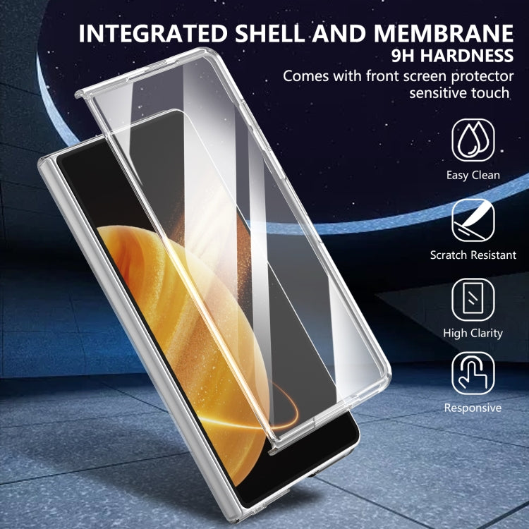 For Honor Magic V3 lce Folding Series Integrated Clear PC Phone Case
