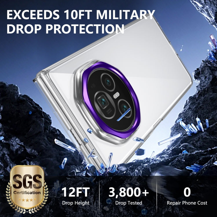 For Honor Magic V3 lce Folding Series Integrated Clear PC Phone Case