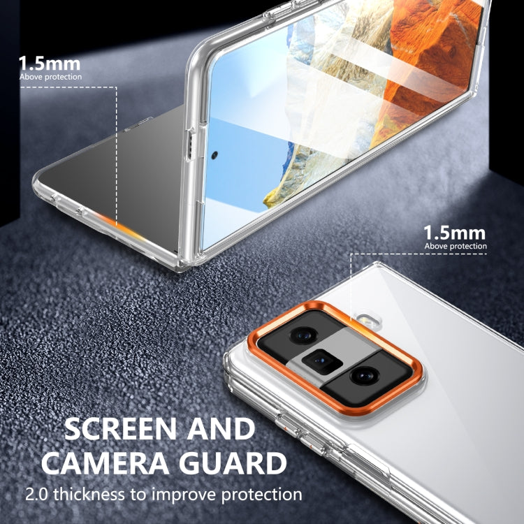 For Honor Magic Vs3 lce Folding Series Integrated Clear PC Phone Case