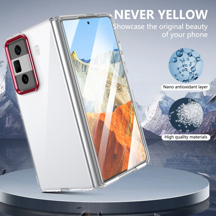 For Honor Magic Vs3 lce Folding Series Integrated Clear PC Phone Case