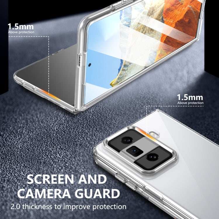 For Honor Magic Vs3 lce Folding Series Integrated Clear PC Phone Case