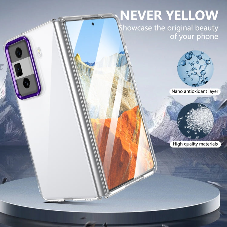 For Honor Magic Vs3 lce Folding Series Integrated Clear PC Phone Case
