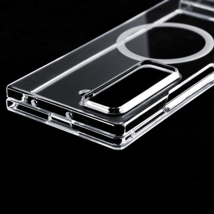 For Samsung Galaxy Z Fold Special UV Transparent MagSafe PC Shockproof Phone Case