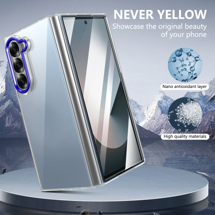 For Samsung Galaxy Z Fold6 lce Folding Series Integrated Clear PC Phone Case