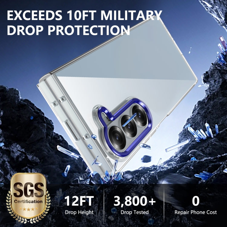 For Samsung Galaxy Z Fold6 lce Folding Series Integrated Clear PC Phone Case