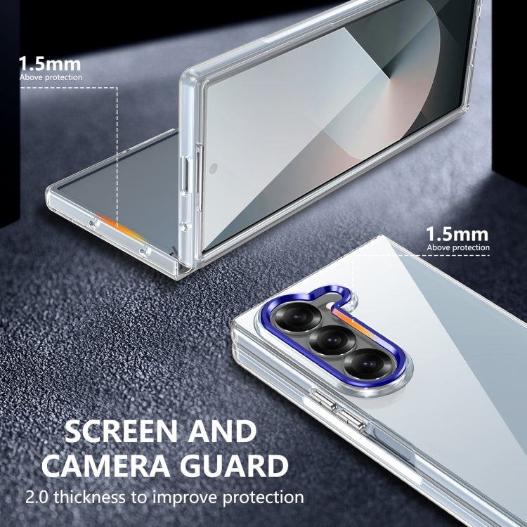 For Samsung Galaxy Z Fold6 lce Folding Series Integrated Clear PC Phone Case