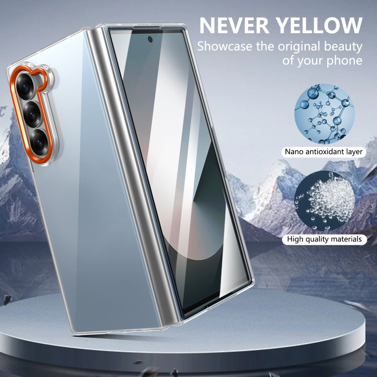 For Samsung Galaxy Z Fold6 lce Folding Series Integrated Clear PC Phone Case
