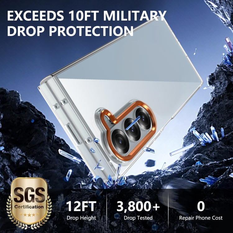 For Samsung Galaxy Z Fold6 lce Folding Series Integrated Clear PC Phone Case