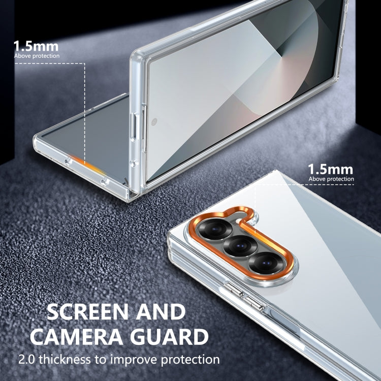 For Samsung Galaxy Z Fold6 lce Folding Series Integrated Clear PC Phone Case