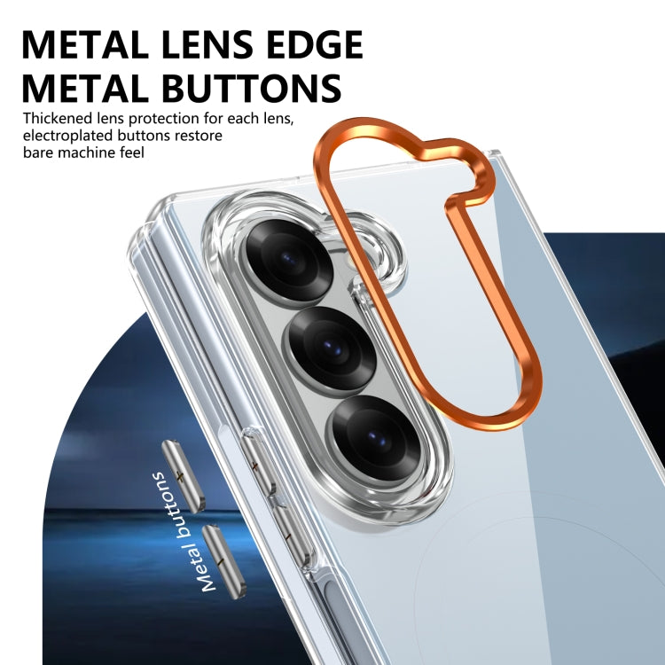 For Samsung Galaxy Z Fold6 lce Folding Series Integrated Clear PC Phone Case