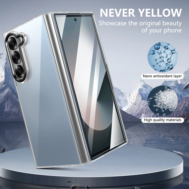 For Samsung Galaxy Z Fold6 lce Folding Series Integrated Clear PC Phone Case