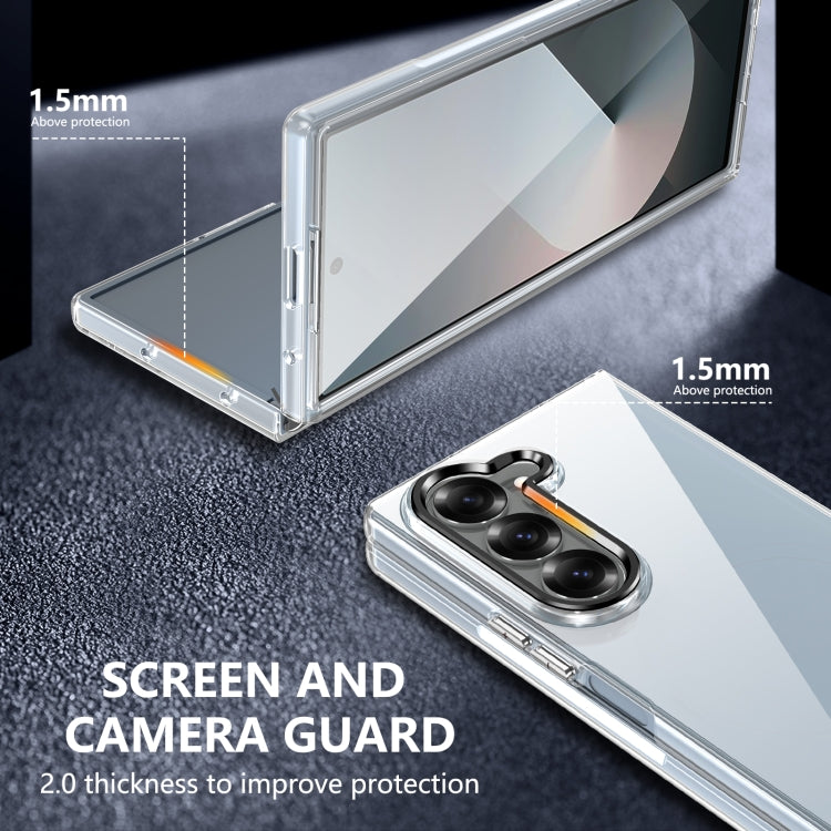 For Samsung Galaxy Z Fold6 lce Folding Series Integrated Clear PC Phone Case
