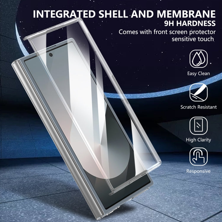For Samsung Galaxy Z Fold6 lce Folding Series Integrated Clear PC Phone Case