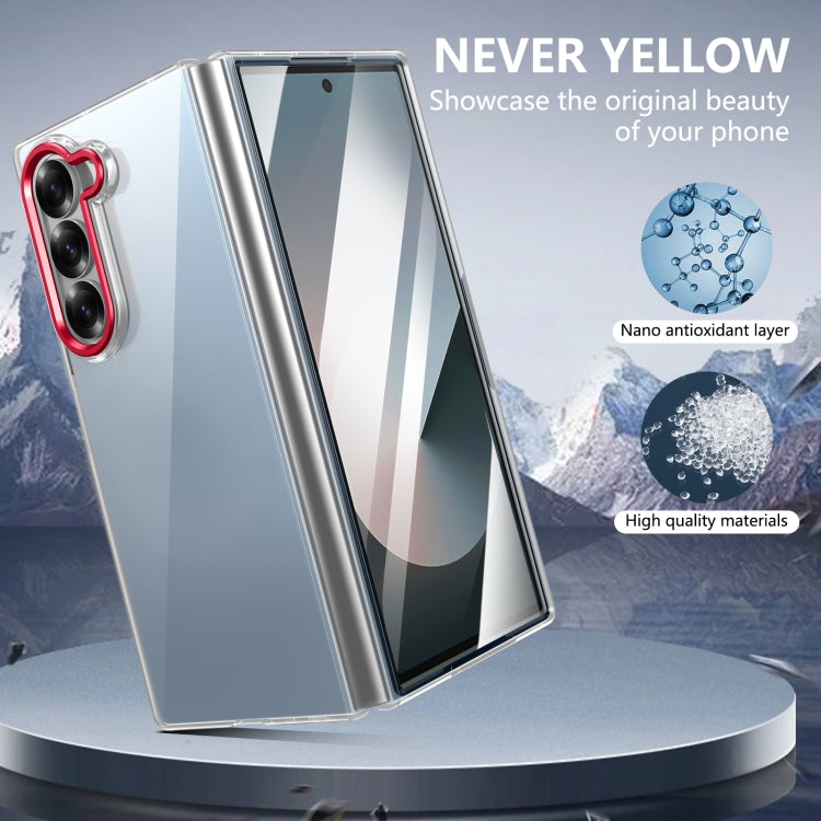 For Samsung Galaxy Z Fold6 lce Folding Series Integrated Clear PC Phone Case