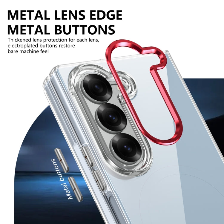 For Samsung Galaxy Z Fold6 lce Folding Series Integrated Clear PC Phone Case