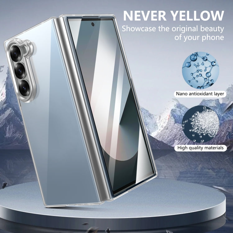 For Samsung Galaxy Z Fold6 lce Folding Series Integrated Clear PC Phone Case