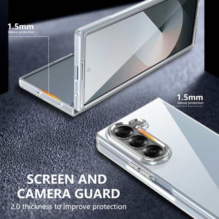 For Samsung Galaxy Z Fold6 lce Folding Series Integrated Clear PC Phone Case