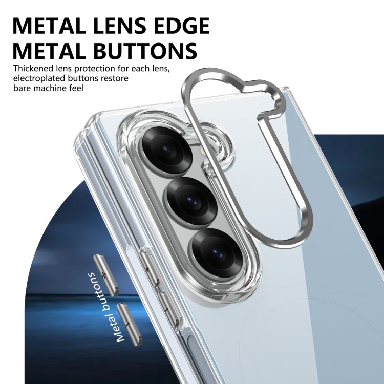 For Samsung Galaxy Z Fold6 lce Folding Series Integrated Clear PC Phone Case