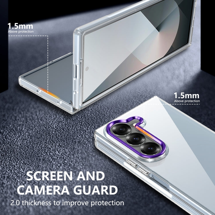 For Samsung Galaxy Z Fold6 lce Folding Series Integrated Clear PC Phone Case
