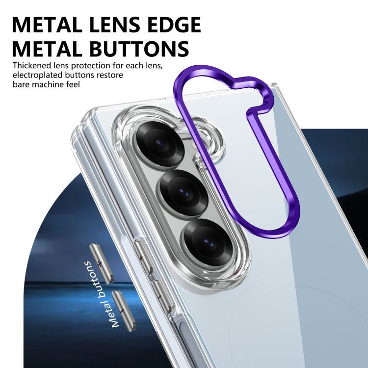 For Samsung Galaxy Z Fold6 lce Folding Series Integrated Clear PC Phone Case