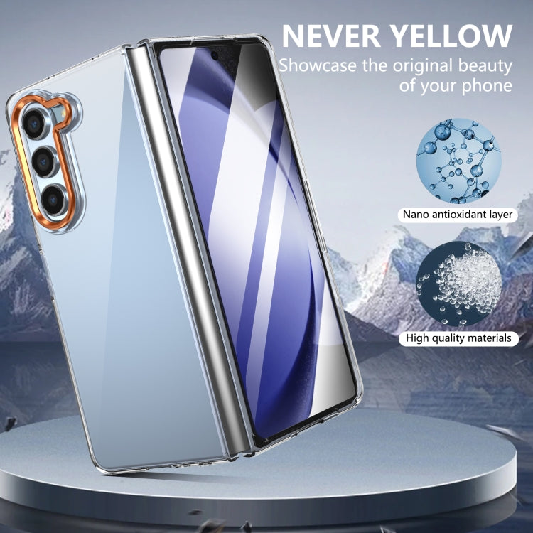For Samsung Galaxy Z Fold5 lce Folding Series Integrated Clear PC Phone Case