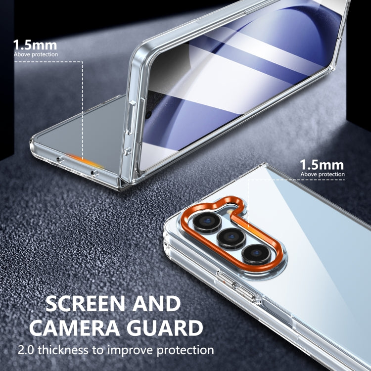 For Samsung Galaxy Z Fold5 lce Folding Series Integrated Clear PC Phone Case