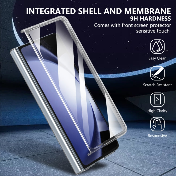 For Samsung Galaxy Z Fold5 lce Folding Series Integrated Clear PC Phone Case