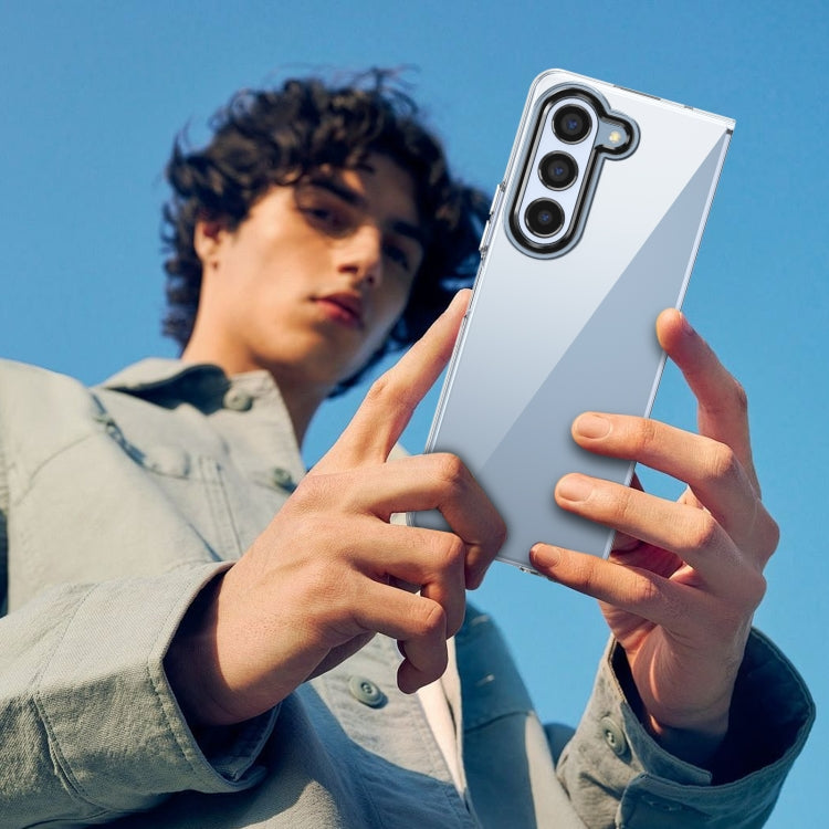 For Samsung Galaxy Z Fold5 lce Folding Series Integrated Clear PC Phone Case