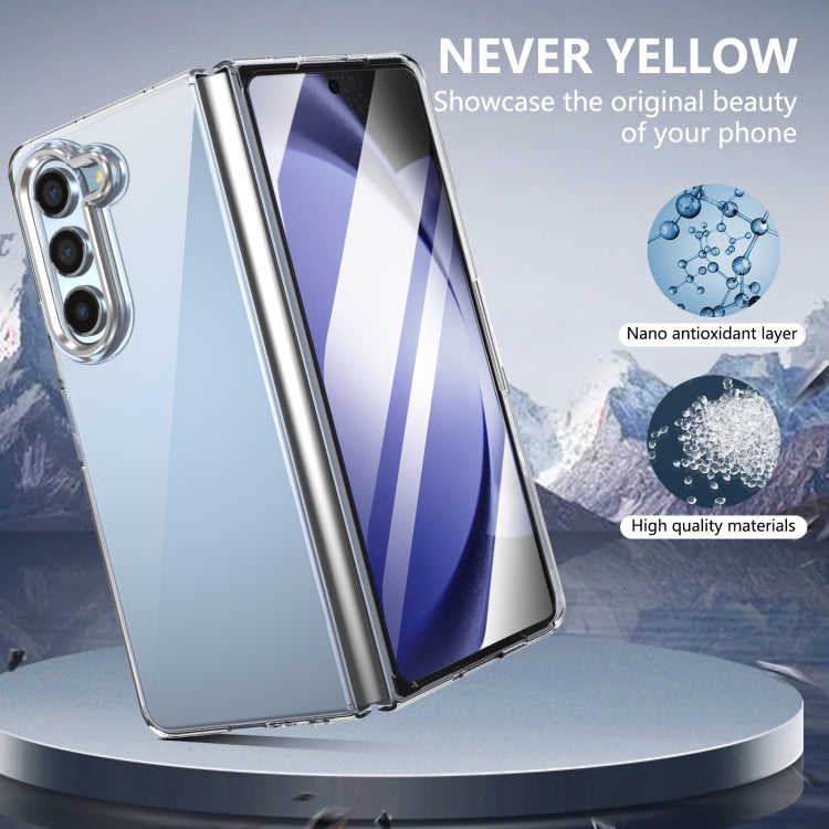 For Samsung Galaxy Z Fold5 lce Folding Series Integrated Clear PC Phone Case
