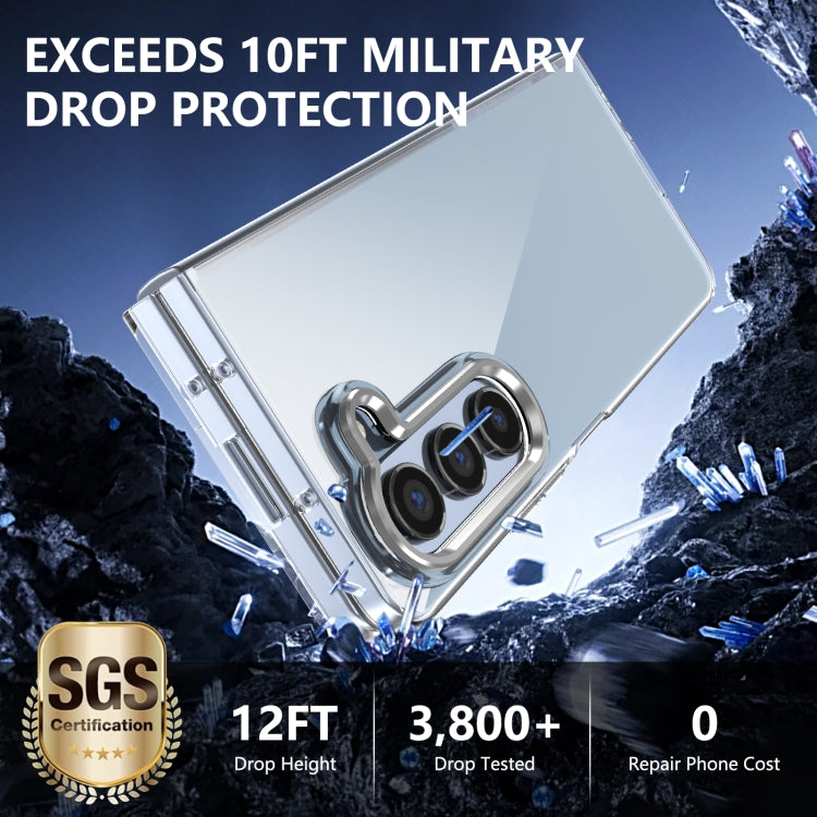 For Samsung Galaxy Z Fold5 lce Folding Series Integrated Clear PC Phone Case