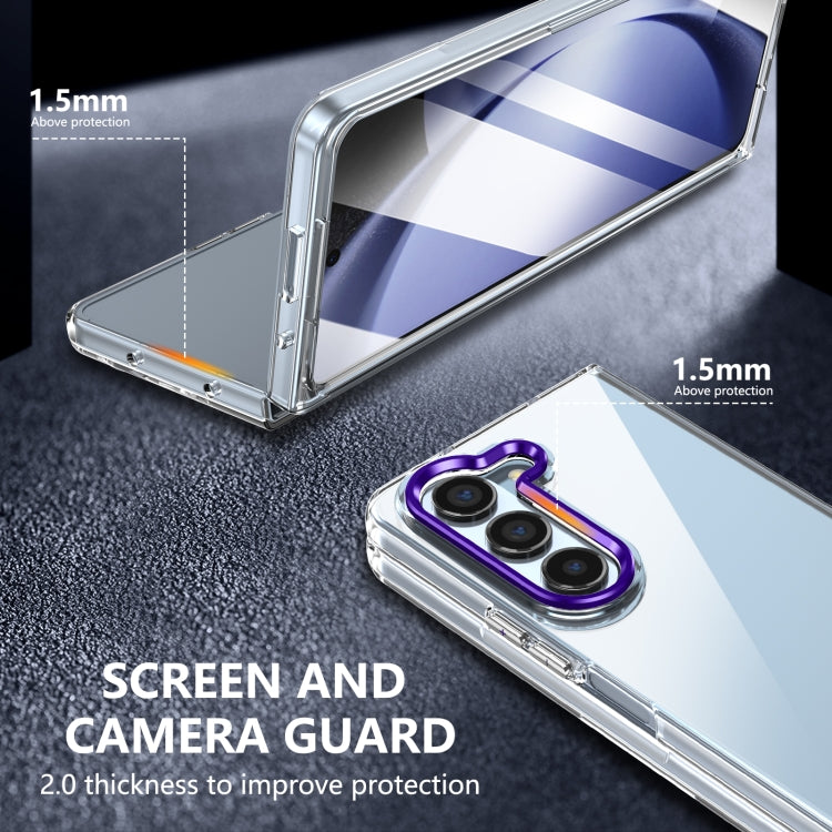 For Samsung Galaxy Z Fold5 lce Folding Series Integrated Clear PC Phone Case
