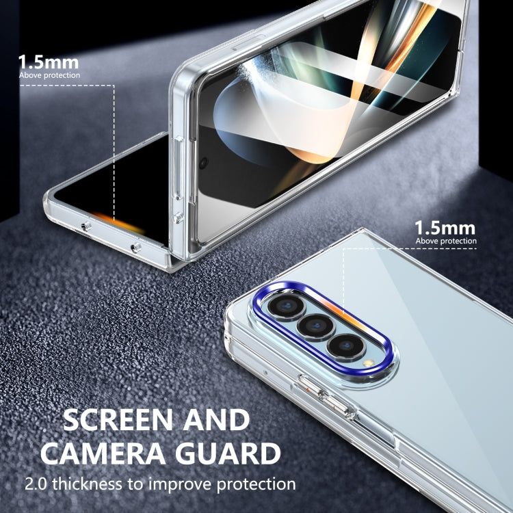 For Samsung Galaxy Z Fold4 lce Folding Series Integrated Clear PC Phone Case