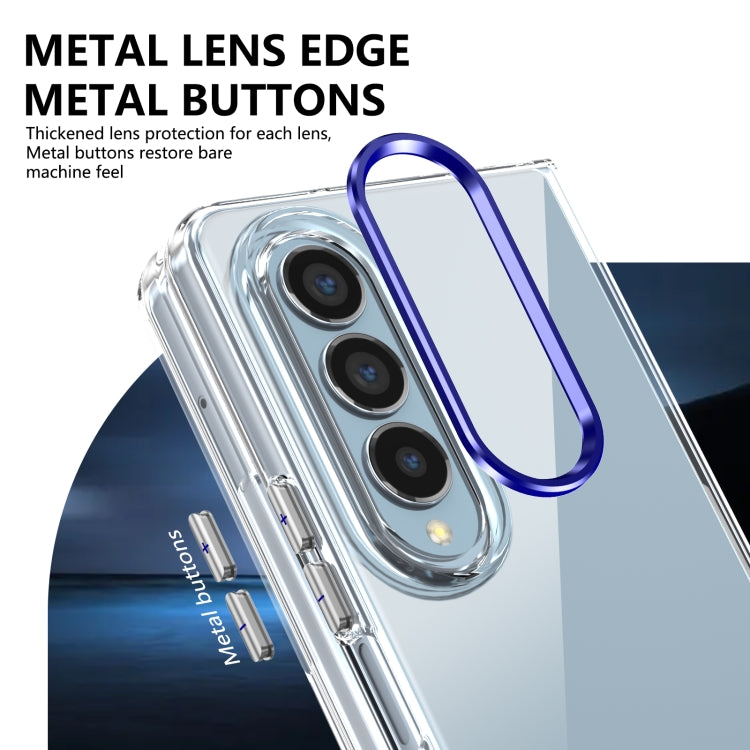 For Samsung Galaxy Z Fold4 lce Folding Series Integrated Clear PC Phone Case