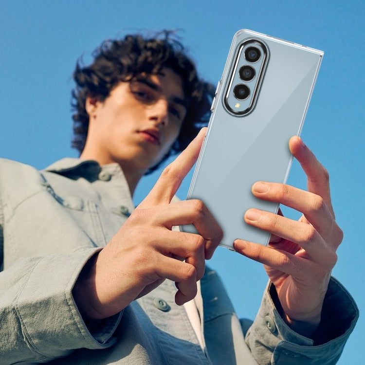 For Samsung Galaxy Z Fold4 lce Folding Series Integrated Clear PC Phone Case