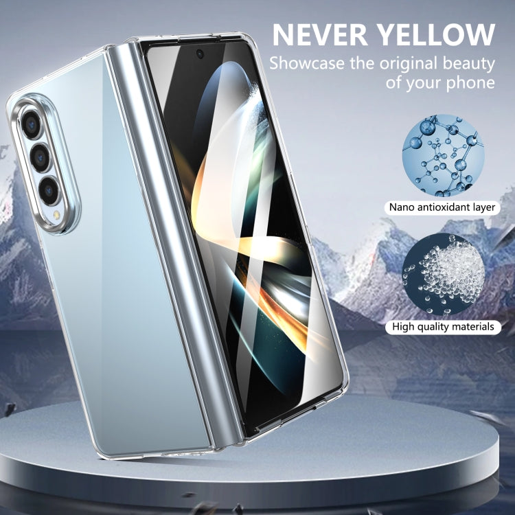 For Samsung Galaxy Z Fold4 lce Folding Series Integrated Clear PC Phone Case