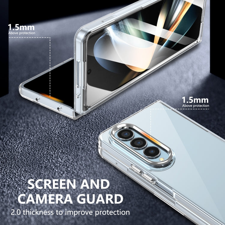 For Samsung Galaxy Z Fold4 lce Folding Series Integrated Clear PC Phone Case