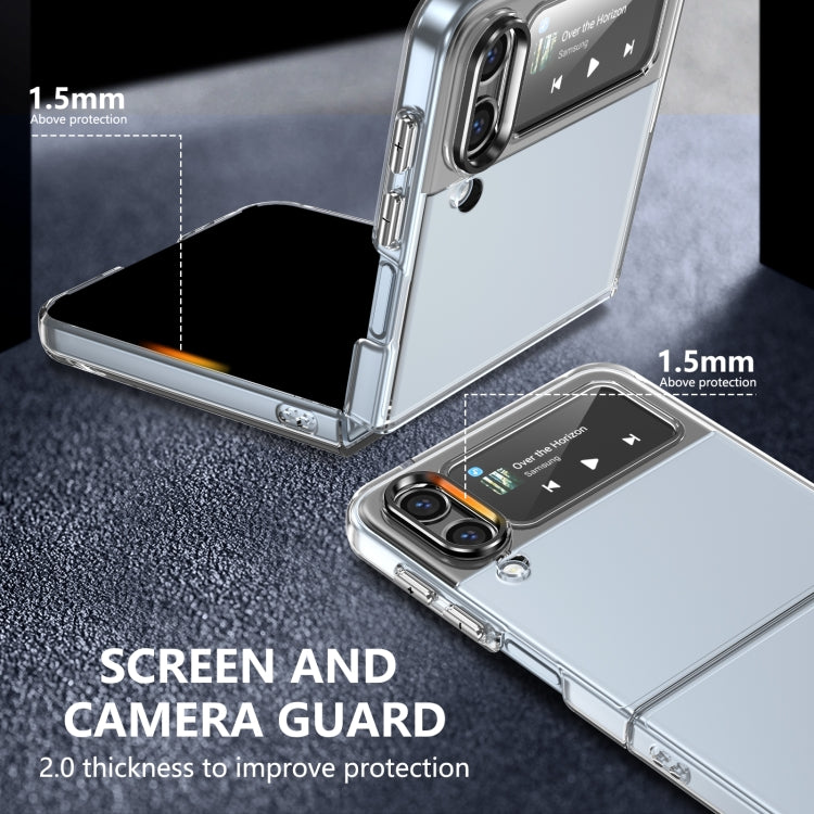 For Samsung Galaxy Z Flip3 5G lce Folding Series Integrated Clear PC Phone Case