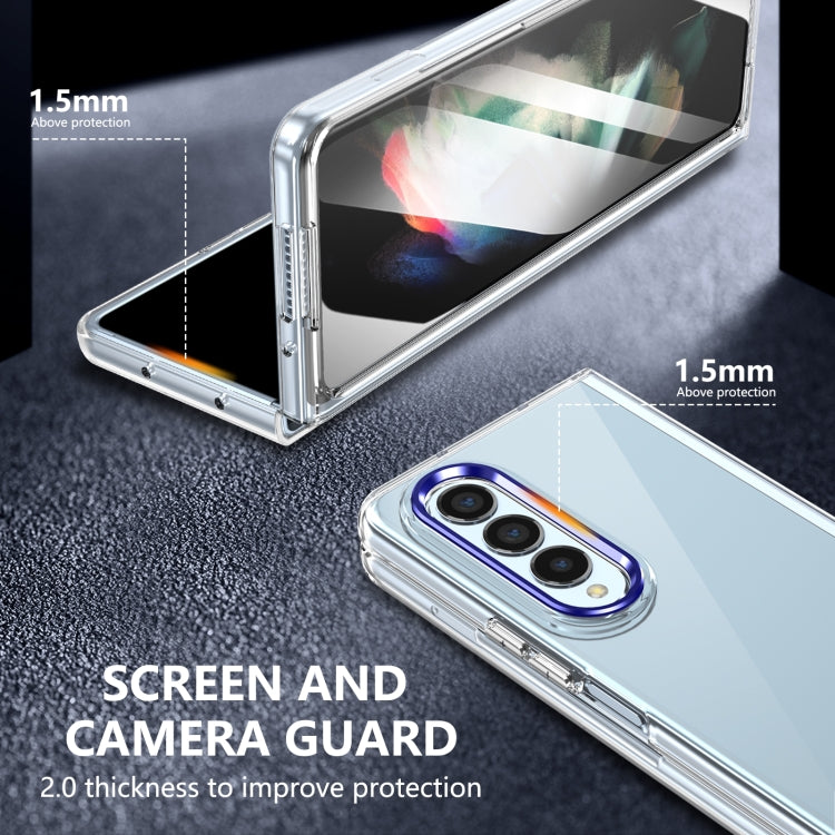 For Samsung Galaxy Z Fold3 5G lce Folding Series Integrated Clear PC Phone Case