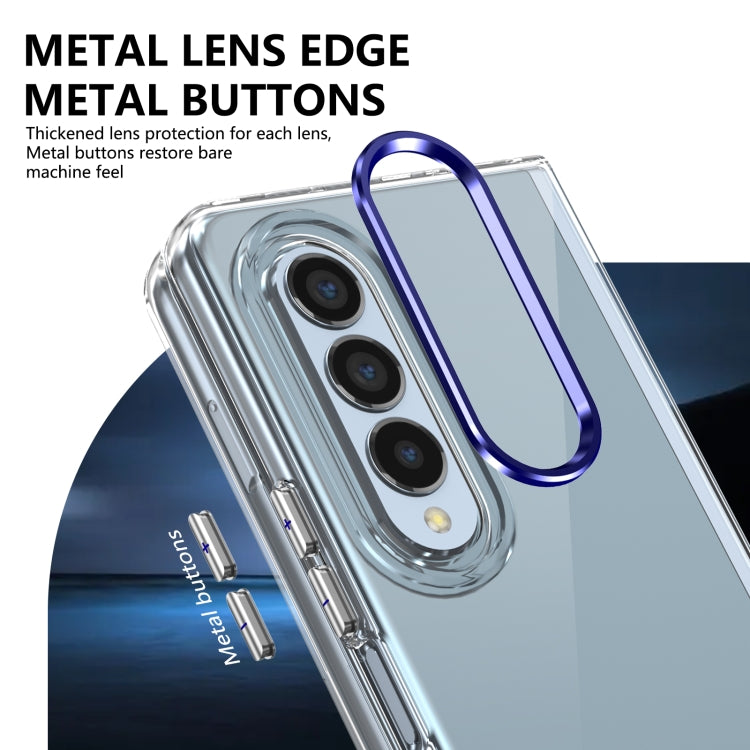 For Samsung Galaxy Z Fold3 5G lce Folding Series Integrated Clear PC Phone Case