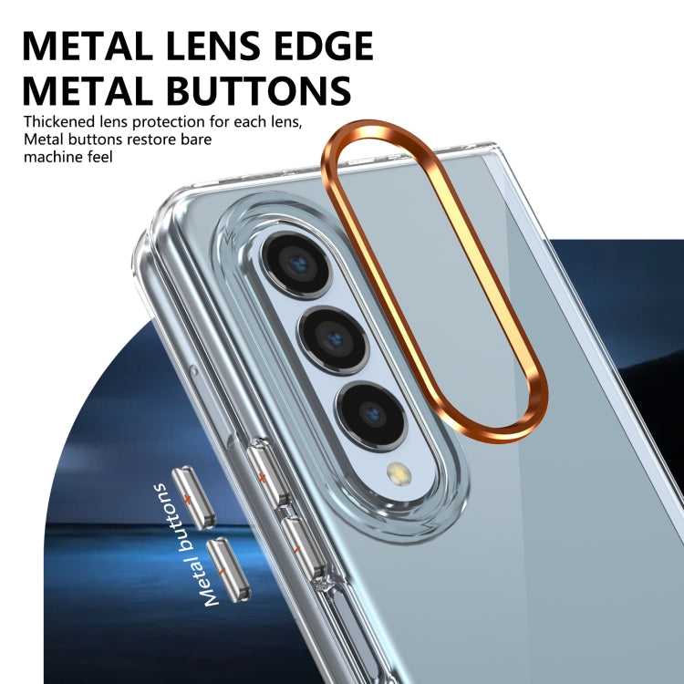 For Samsung Galaxy Z Fold3 5G lce Folding Series Integrated Clear PC Phone Case