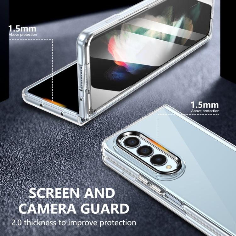 For Samsung Galaxy Z Fold3 5G lce Folding Series Integrated Clear PC Phone Case