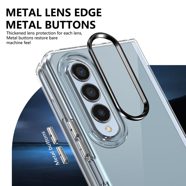 For Samsung Galaxy Z Fold3 5G lce Folding Series Integrated Clear PC Phone Case