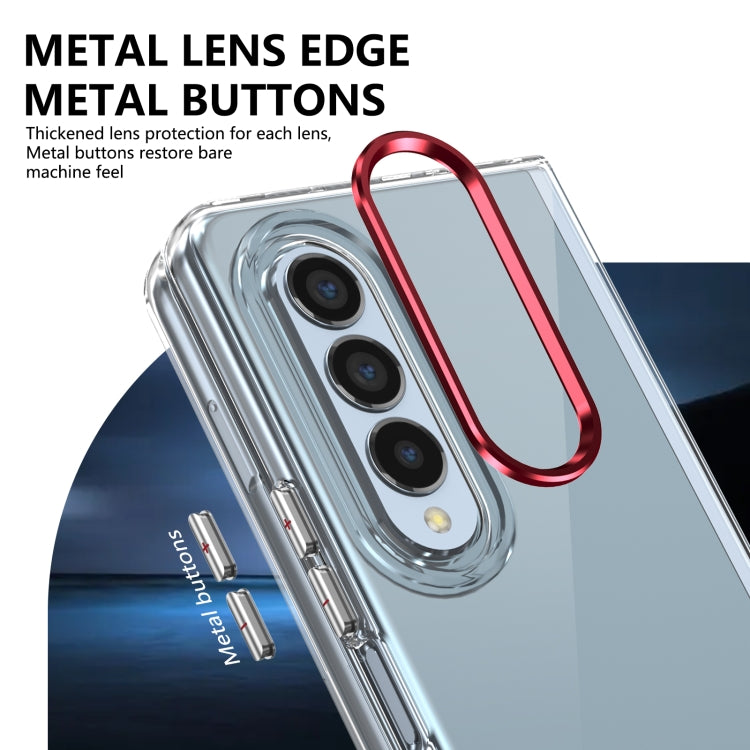 For Samsung Galaxy Z Fold3 5G lce Folding Series Integrated Clear PC Phone Case