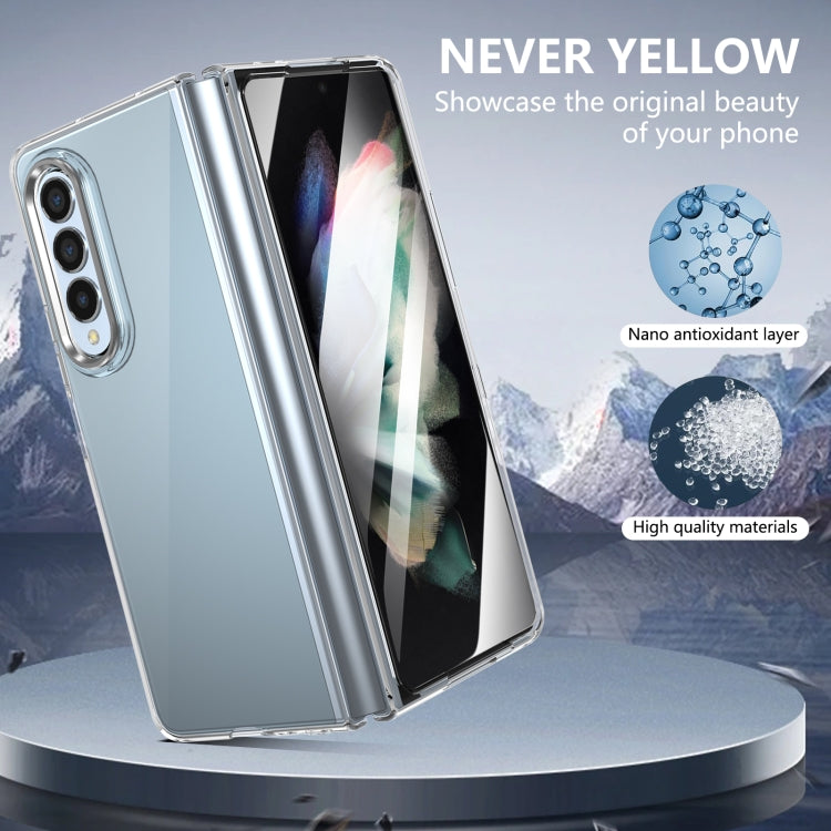For Samsung Galaxy Z Fold3 5G lce Folding Series Integrated Clear PC Phone Case