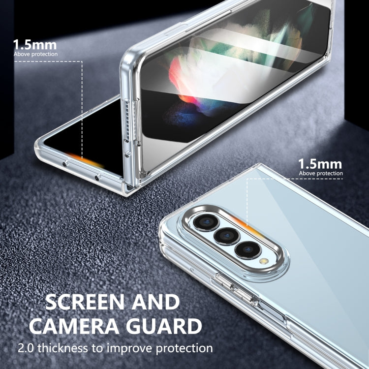 For Samsung Galaxy Z Fold3 5G lce Folding Series Integrated Clear PC Phone Case
