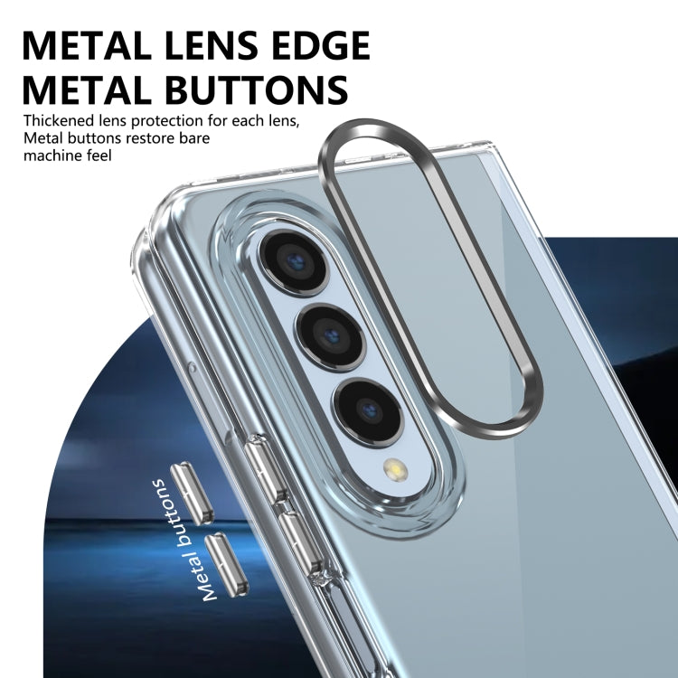 For Samsung Galaxy Z Fold3 5G lce Folding Series Integrated Clear PC Phone Case