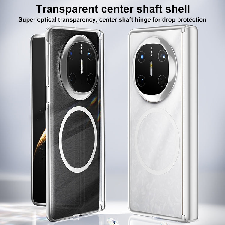 For Huawei Mate X5 / X3 Clear MagSafe PC Full Coverage Phone Case - Transparent