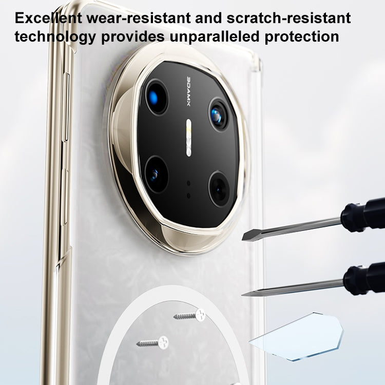 For Huawei Mate X5 / X3 Clear MagSafe PC Full Coverage Phone Case - Transparent