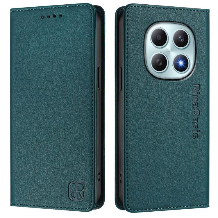 For Redmi Note 15 4G / 5G Global 164mm RC01 Dual-Folded Magnetic Suction RFID Leather Phone Case