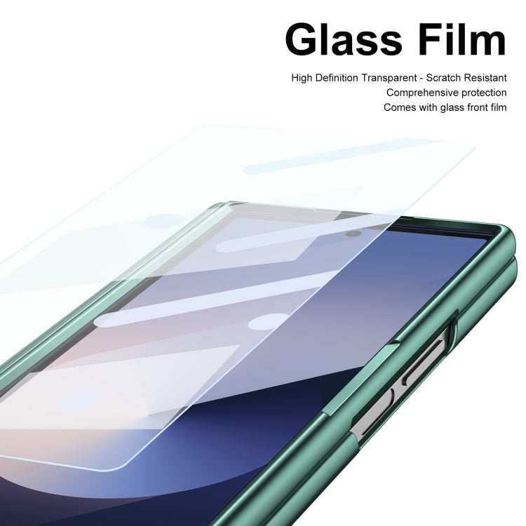 For Samsung Galaxy Z Fold6 Integrated PC + PU Phone Case with Pen / Pen Box